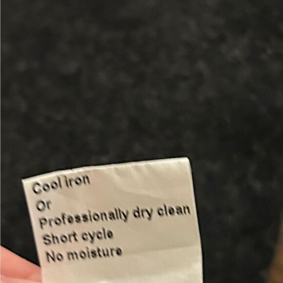 Mantovani Studio Gray Italian Cashmere Quarter Zip Sweater Size Large - Picture 3 of 7